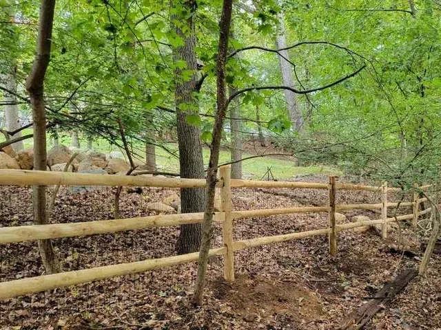 Wood fence project